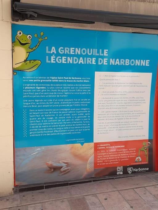 Ferienwohnung La Petite Pelerine Narbonne Exterior foto